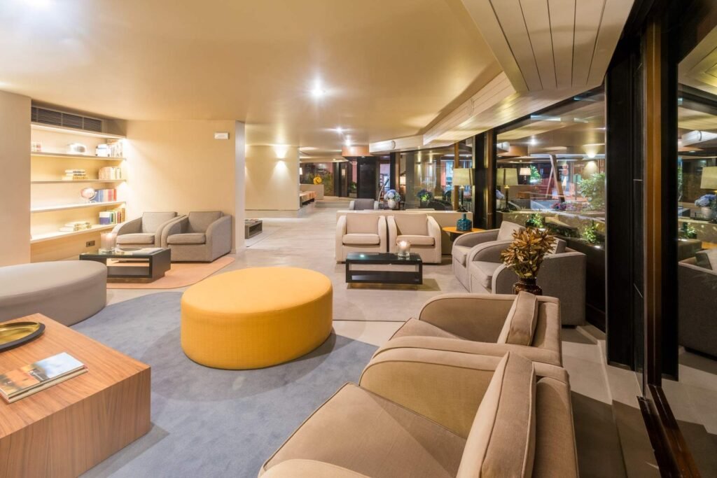 Hall d'accueil Hotel Dom Henrique Downtown Porto